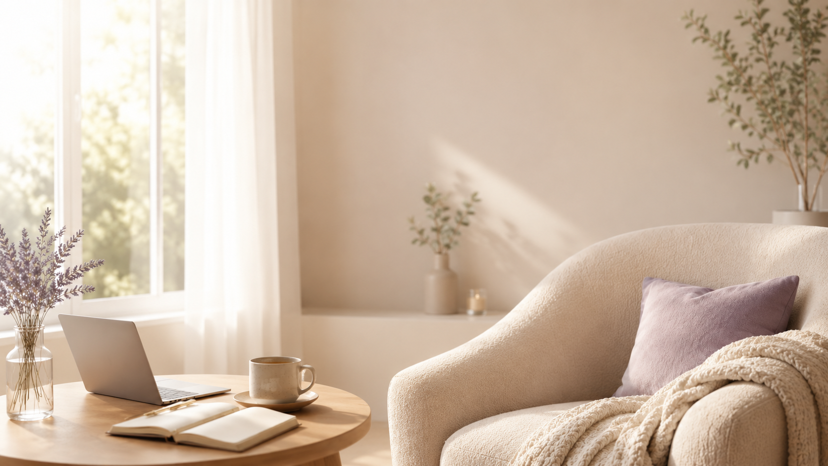 Espacio sereno para terapia online en Legazpi, Usera y Madrid